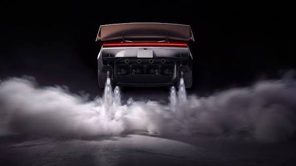 Elon Musk unveils $200,000 flying car with SpaceX rocket thrusters (video)